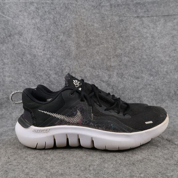 Nike Shoes Womens 9 Flex Run Sneaker Athletic Sport Trainer Active Comfort Black - Picture 1 of 15
